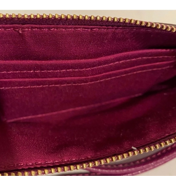 Coach pink leather wristlet bag - Picture 4 of 6